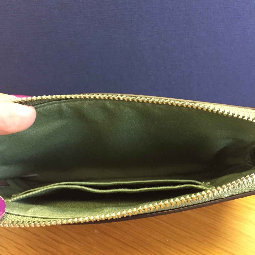 Coach Corner Zip Wristlet - Picture 2 of 2